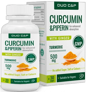 Curcumin&Piperin - wat is - gebruiksaanwijzing - recensies - bijwerkingen